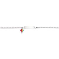 Ballon-Identband für Kinder, 925 Silber, 12+1.5+1.5cm
