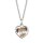 Herzengel Kette für Kinder Hund 925 Sterling Silber