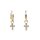 Creolen aus 333er Gold mit Zirkonia