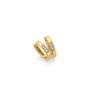 Creolen aus 8 Karat (333) Gelbgold