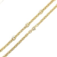 Damen Collier aus  mit Zirkonia, 45cm Länge