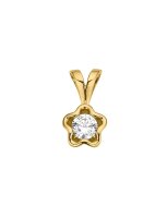Anhänger aus 8 Karat (333) Gold gelb Zirkonia BAH304767