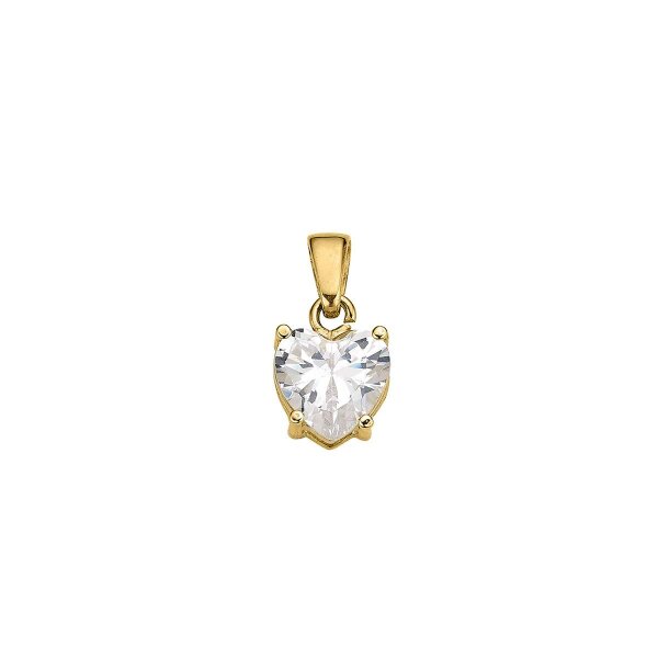 Anhänger aus 8 Karat (333) Gold gelb Zirkonia BAH304769