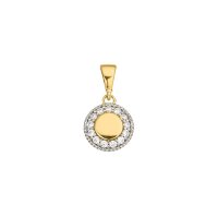 Anhänger aus 8 Karat (333) Gold gelb Zirkonia BAH304772