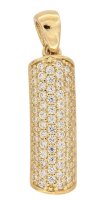 Anhänger aus 8 Karat (333) Gold gelb Zirkonia G3-00671A
