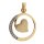 Anhänger aus 8 Karat (333) Gold mit Zirkonia G3-00986A