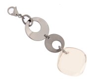 Anhänger Charm Einhänger aus Titan mit Kristall