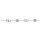 Armband 925 rhodiniert Rosenquarz 17+3cm PR8654B