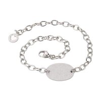 Armband 925 Silber 20cm/eismatt S-00754B