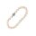 Armband aus 925 Sterling Silber rhodiniert Perle 7-8mm/19cm/Magnet S-01140B