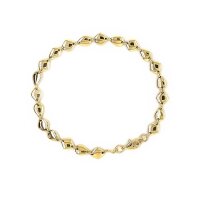 Armband aus 925 Sterling Silber, vergoldet