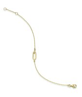 Armband aus 925 Sterlingsilber, vergoldet, mit Zirkonia,...