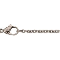 Collier aus Titan Rundanker 45 cm