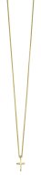 Collier mit Kreuz-Anhänger aus 8 Karat (333)...