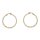 Creolen aus 9 Karat (375) Gold G3-00761O