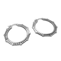 Creolen aus 925 Sterling Silber S-01694O