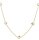 Damen Collier 8 Karat (333) Gelbgold Zirkonia 42+3cm G3-00735C