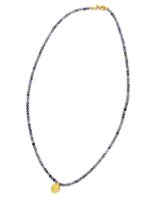 Damen Collier aus 8 Karat (333) Gold gelb Zirkonia...