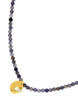 Damen Collier aus 8 Karat (333) Gold gelb Zirkonia...