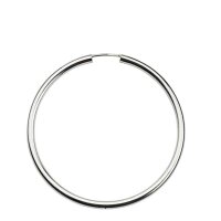 Damen Ohringe aus 925 Sterlingsilber 50mm