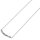 Damencollier 925 Sterling Silber rhodiniert Zirkonia 42+3cm S-00866C