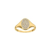 Damenring aus 8 Karat (333) Gelbgold