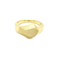 Damenring aus 925 Sterling Silber vergoldet