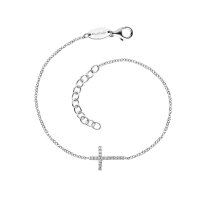 Engelsrufer Armband Kreuz Silber mit Zirkonia...