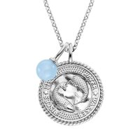 Engelsrufer Kette Powerful Stone Fische Silber mit...