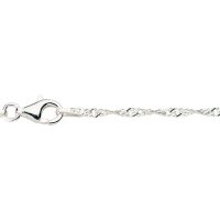 Halskette Singapurkette 1,8mm 925 Sterling Silber 42cm
