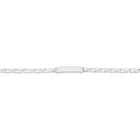 Ident-Armband mit Gravurplatte 925 Sterling Silber inkl....