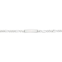 Ident-Armband mit Gravurplatte 925 Sterling Silber inkl....