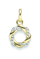 Kleiner Kettenanhänger aus 8 Karat (333) Gelbgold...