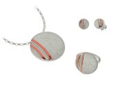 Novellus extravagantes Schmuck Set Ohrringe,Collier,Ring...