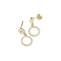 Ohrhänger aus 8 Karat (333) Gold mit Zirkonia G3-00897O