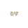 Ohrstecker 333 gelbgold rhodiniert Zirkonia Herz H8-001O