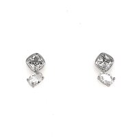 Ohrstecker 925 Sterling Silber mit Zirkonia