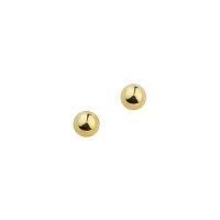 Ohrstecker aus 14 Karat (585) Gold gelb 5,0 mm BOS502252