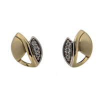 Ohrstecker aus 8 Karat (333) Gold mit Zirkonia G3-01000O