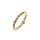 Ring aus 333 Gelbgold mit Zirkonia, Gr. 58