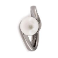 Ring aus Titan mit Perle 10mm PTS467
