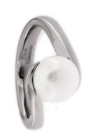 Ring aus Titan mit Perle 10mm PTS467