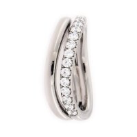 Ring aus Titan mit Zirkonia-Steinchen TPTS213