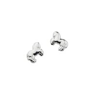 Süße Pferde-Ohrstecker aus 925er Silber...