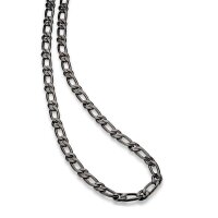 Herrencollier Stahl IP Gun 50cm ST-00222K