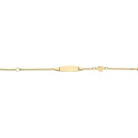 Gravur-Armband für Kinder mit Schutzengel 8 Karat...