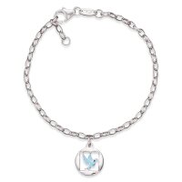 Herzengel Kinder Armband mit Taube als Symbol für...