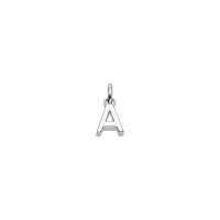 Buchstabe A aus 925 Sterling Silber rhodiniert BBU912/A