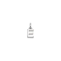Buchstabe E aus 925 Sterling Silber rhodiniert BBU912/E