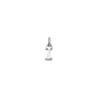 Buchstabe I aus 925 Sterling Silber rhodiniert BBU912/I